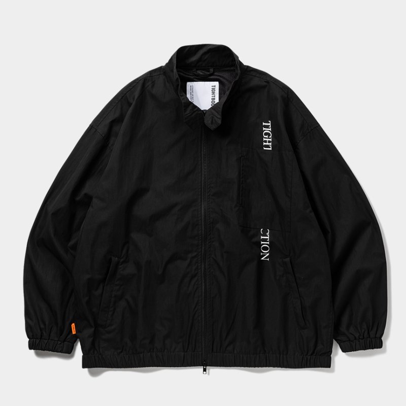 画像1: 【30％OFF】TIGHTBOOTH/STRAIGHT UP SWING TOP（Black）［スウィングトップ-25春夏］