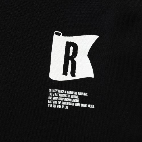 他の写真3: RATS/FLAG HOODIE（BLACK）［フラッグフーディー-25春夏］