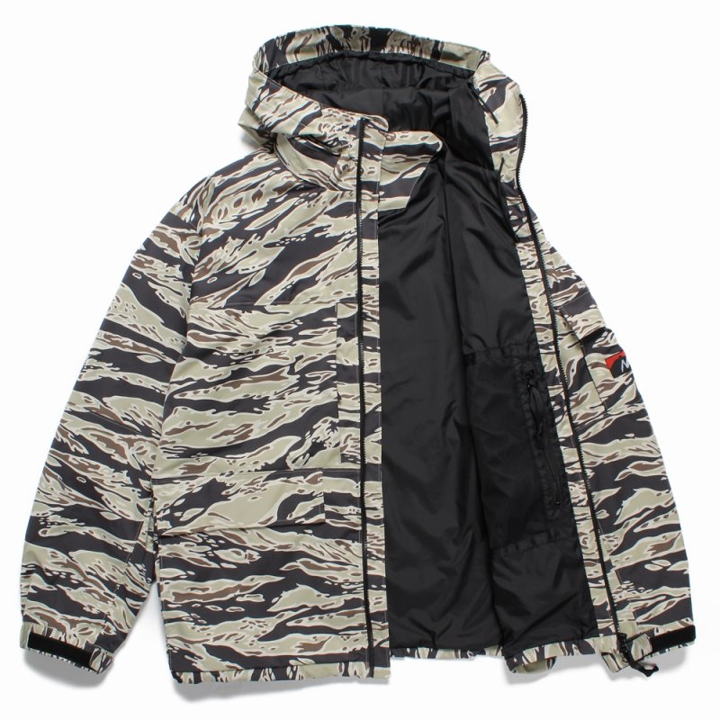 画像2: WACKO MARIA/NANGA / TIGER CAMO MOUNTAIN PARKA（BEIGE）［タイガーカモマウンテンパーカー-25春夏］