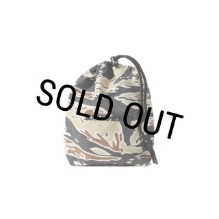 WACKOMARIA TIGER CAMO DRAWSTRING BAG 　巾着 WACKOMARIA TIGER CAMO DRAWSTRING BAG 巾着