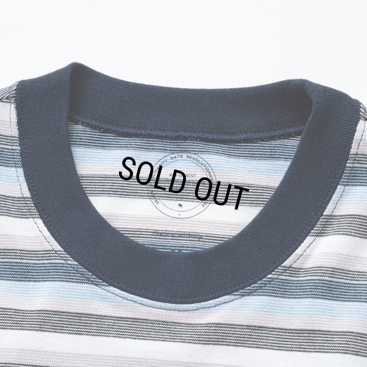 画像3: RATS/BORDER L/S TEE（MULTI BORDER）［ボーダー長袖T-25春夏］ (3)