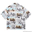 画像1: WACKO MARIA/STAND BY ME / HAWAIIAN SHIRT（GRAY）［ハワイアンシャツ-25春夏］ (1)