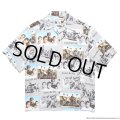 WACKO MARIA/STAND BY ME / HAWAIIAN SHIRT（GRAY）［ハワイアンシャツ-25春夏］