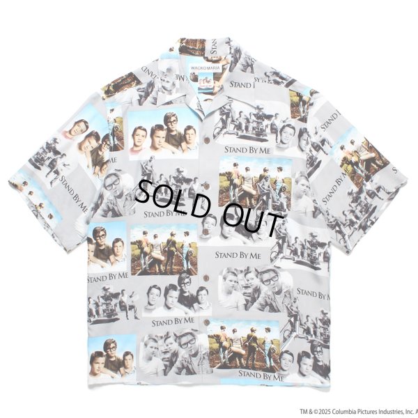 画像1: WACKO MARIA/STAND BY ME / HAWAIIAN SHIRT（GRAY）［ハワイアンシャツ-25春夏］