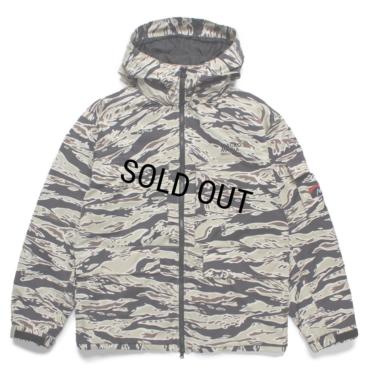 画像1: WACKO MARIA/NANGA / TIGER CAMO MOUNTAIN PARKA（BEIGE）［タイガーカモマウンテンパーカー-25春夏］ (1)