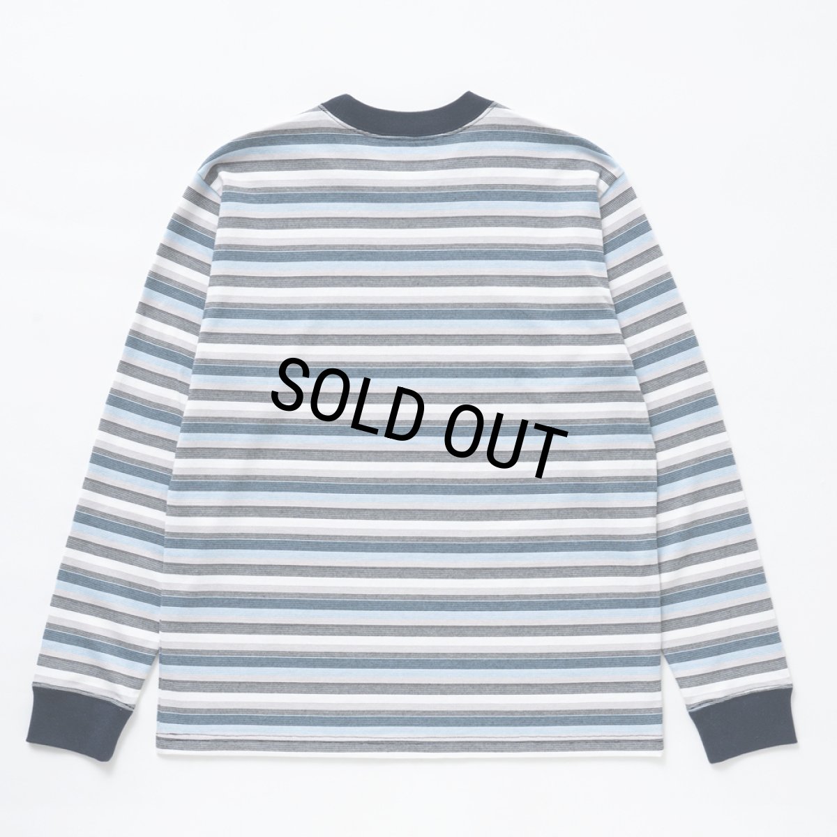 画像2: RATS/BORDER L/S TEE（MULTI BORDER）［ボーダー長袖T-25春夏］ (2)