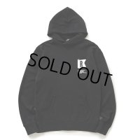 RATS/FLAG HOODIE（BLACK）［フラッグフーディー-25春夏］