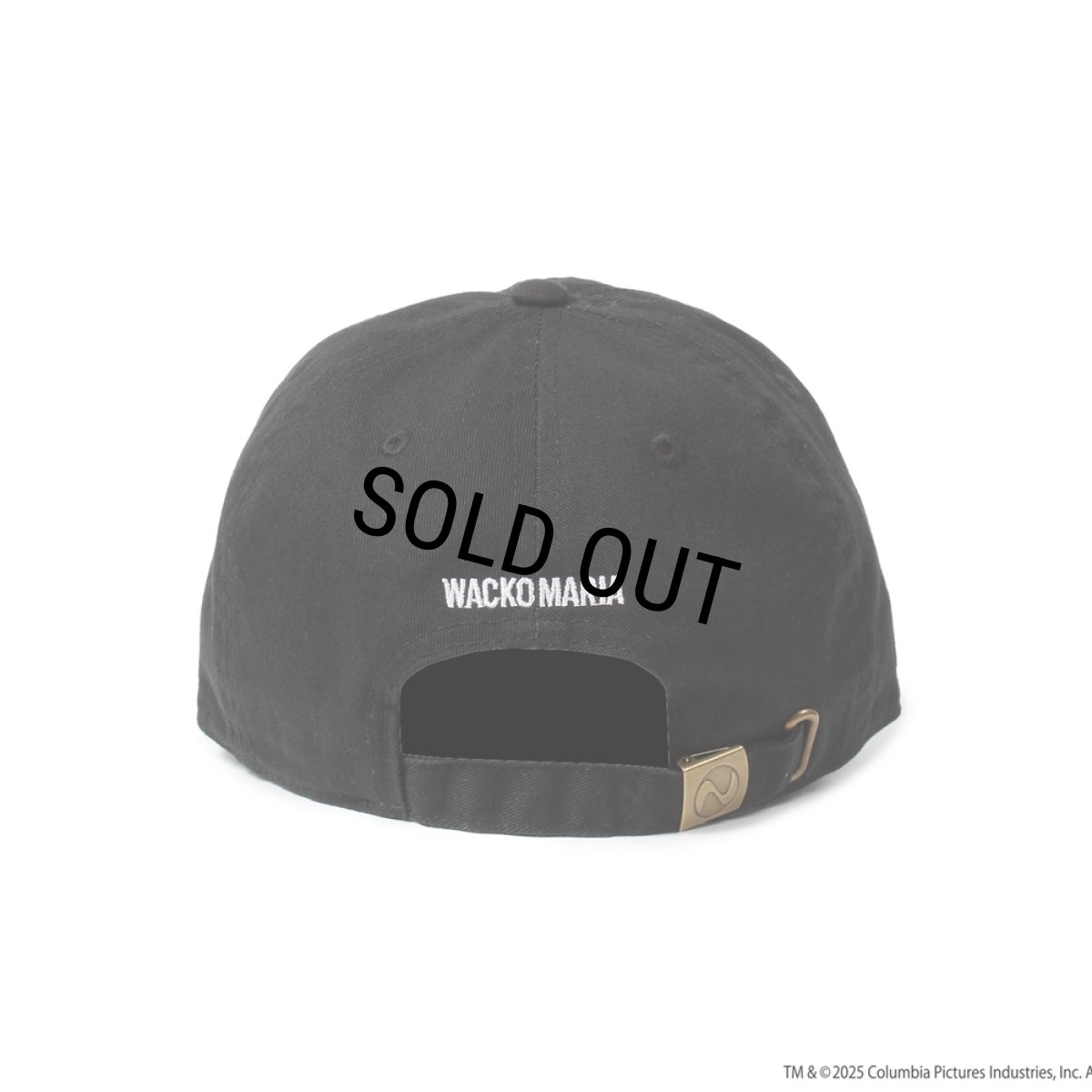 画像2: WACKO MARIA/STAND BY ME / 6 PANEL CAP（BLACK）［6パネルキャップ-25春夏］ (2)