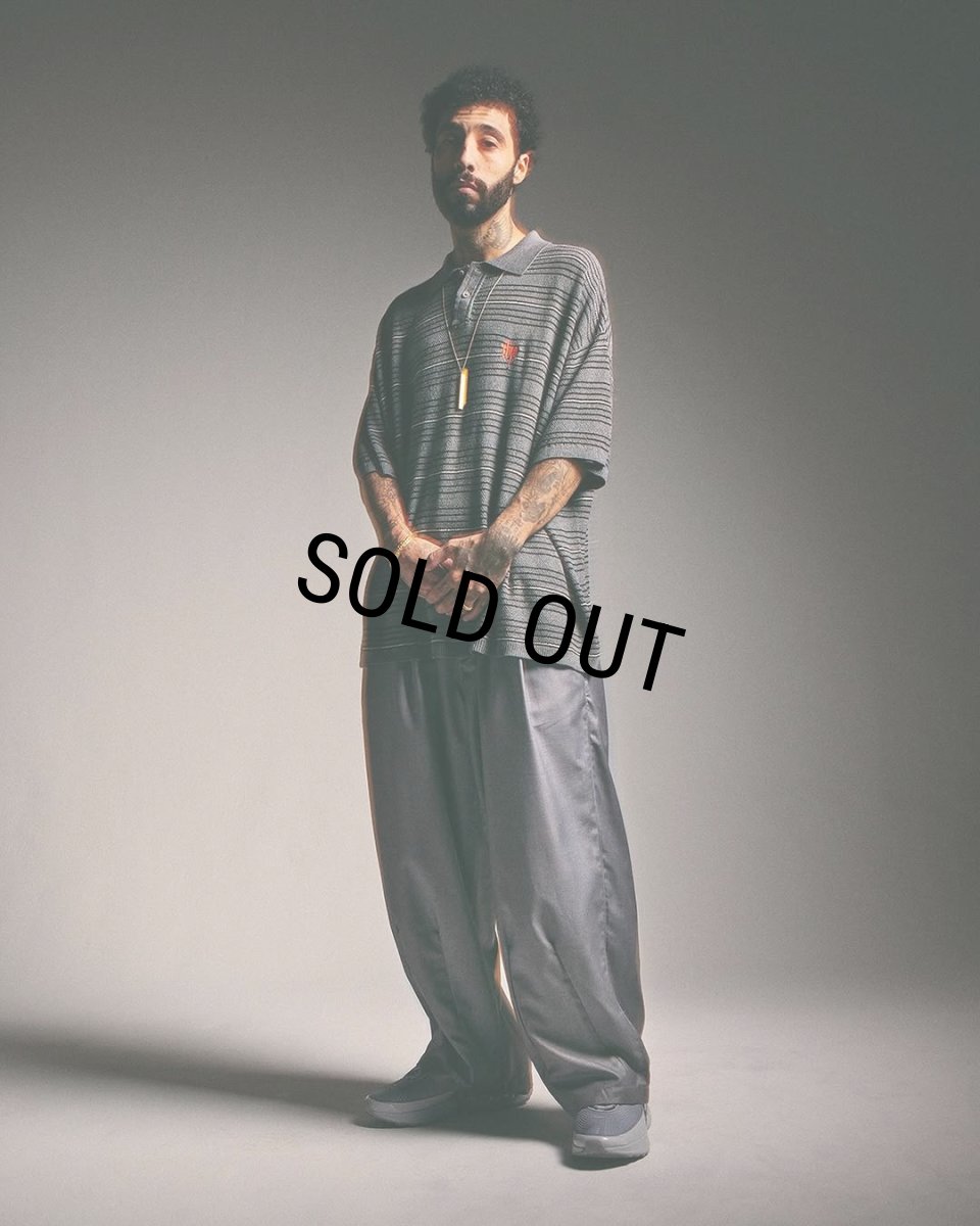 画像2: TIGHTBOOTH/BAGGY SLACKS（Grey）［バギースラックス-25春夏］ (2)