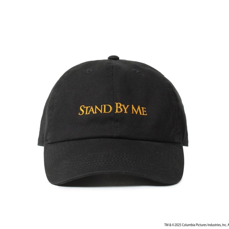 画像1: WACKO MARIA/STAND BY ME / 6 PANEL CAP（BLACK）［6パネルキャップ-25春夏］