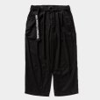 画像1: TIGHTBOOTH/BAGGY SLACKS（Black）［バギースラックス-25春夏］ (1)