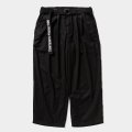 【20％OFF】TIGHTBOOTH/BAGGY SLACKS（Black）［バギースラックス-25春夏］