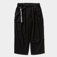 TIGHTBOOTH/BAGGY SLACKS（Black）［バギースラックス-25春夏］