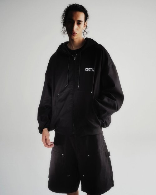 他の写真3: COOTIE PRODUCTIONS/Abyss Dyed Duck Hooded Work Jacket（Black）［フーデッドワークJKT-25春夏］