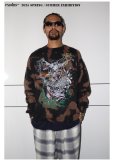 画像5: exodus/WIZARD TIE DYE SWEAT SHIRT（BLACK）［タイダイクルーネックスウェット-25春夏］