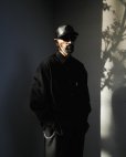 画像5: COOTIE PRODUCTIONS/Punching Faux Suede 5 Pocket Wide Easy Pants（Black）［パンチングビーガンスウェードワイドイージーパンツ-25春夏］ (5)