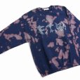 画像3: exodus/F.T.W TIE DYE SWEAT SHIRT（NAVY）［タイダイクルーネックスウェット-25春夏］ (3)