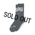 RATS/PILE SOCKS "THE RATS"（BLACK）［ソックス-25春夏］