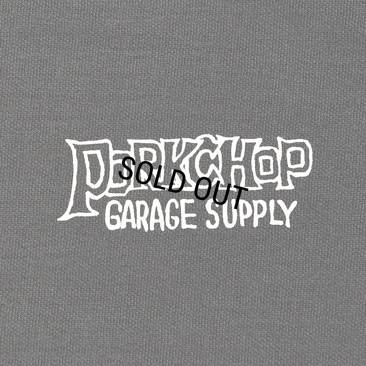 画像4: PORKCHOP/MAD SPRAY SWEAT（ASH BLACK）［クルーネックスウェット-25春夏］ (4)