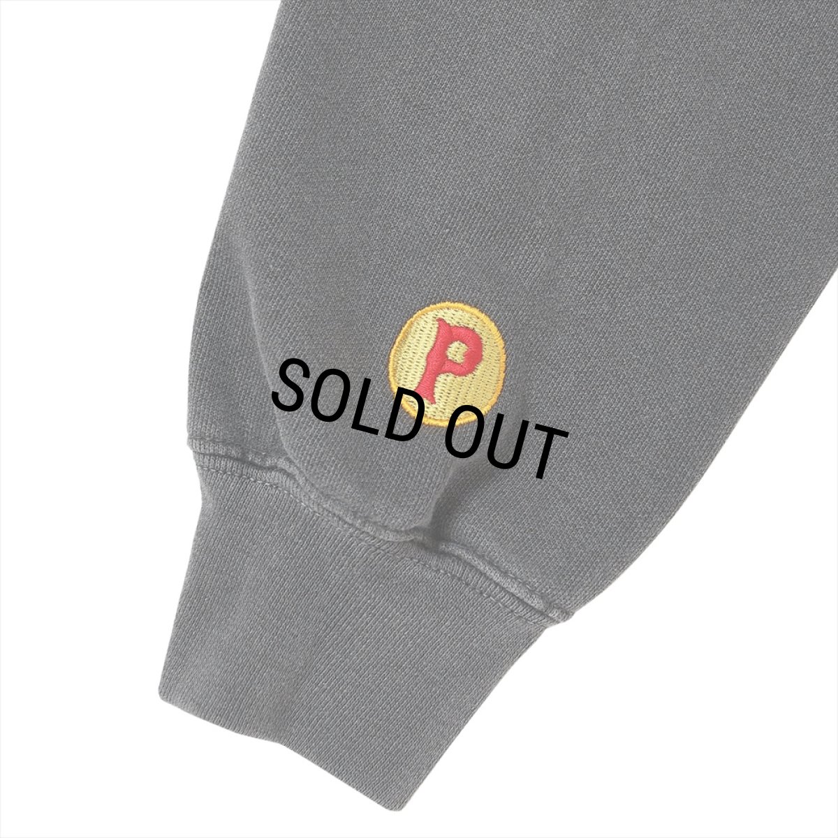 画像3: PORKCHOP/MAD SPRAY SWEAT（ASH BLACK）［クルーネックスウェット-25春夏］ (3)