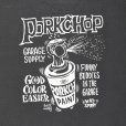 画像5: PORKCHOP/MAD SPRAY SWEAT（ASH BLACK）［クルーネックスウェット-25春夏］