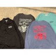 画像6: PORKCHOP/MAD SPRAY SWEAT（ASH BLACK）［クルーネックスウェット-25春夏］