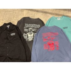 画像6: PORKCHOP/MAD SPRAY SWEAT（ASH BLACK）［クルーネックスウェット-25春夏］ (6)