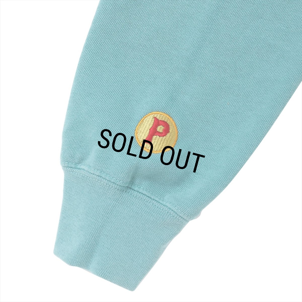 画像3: PORKCHOP/MAD SPRAY SWEAT（MINT GREEN）［クルーネックスウェット-25春夏］ (3)