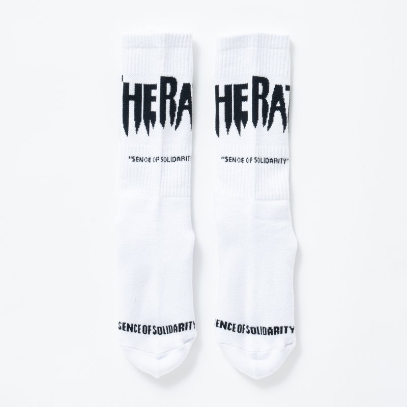 画像3: RATS/PILE SOCKS "THE RATS"（WHITE）［ソックス-25春夏］