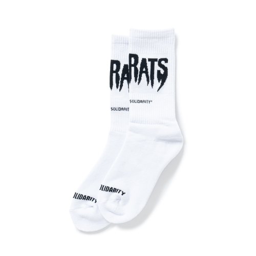他の写真1: RATS/PILE SOCKS "THE RATS"（WHITE）［ソックス-25春夏］