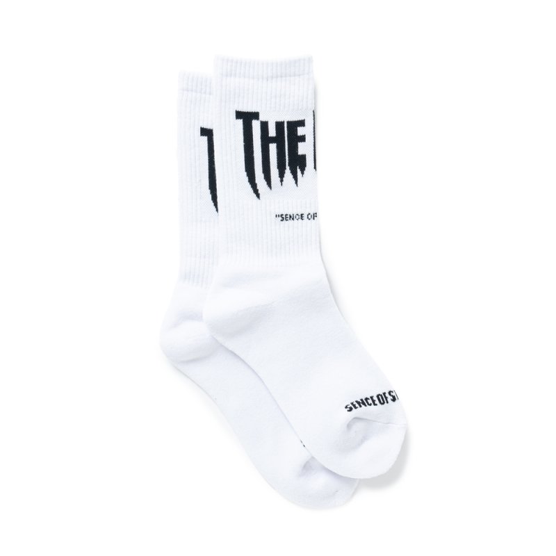画像2: RATS/PILE SOCKS "THE RATS"（WHITE）［ソックス-25春夏］