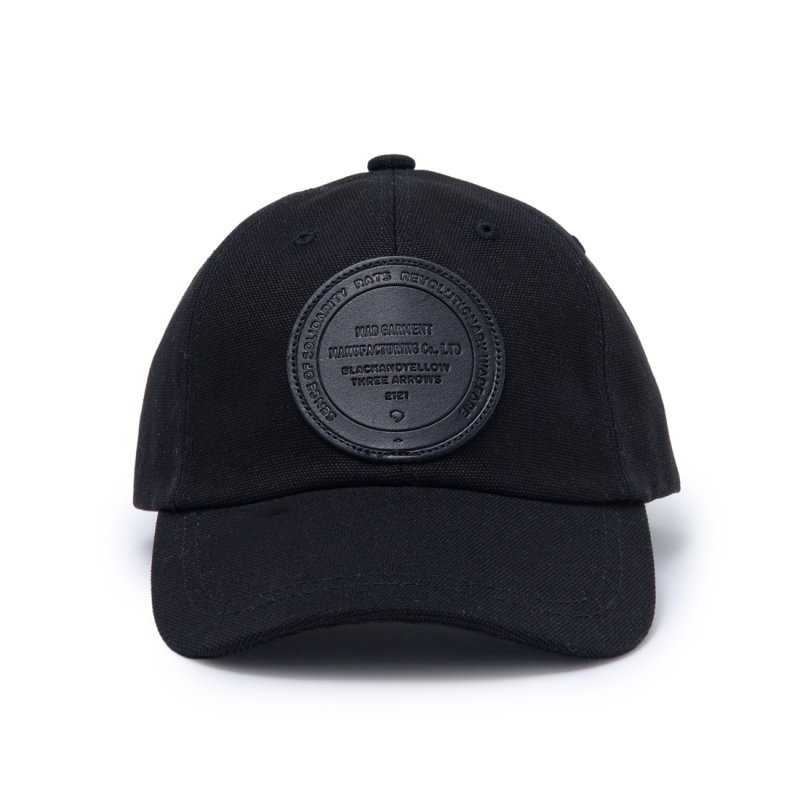 画像2: 【30%OFF】RATS/CANVAS LEATHER PATCH CAP（各色）［キャンバスレザーパッチキャップ-23秋冬］