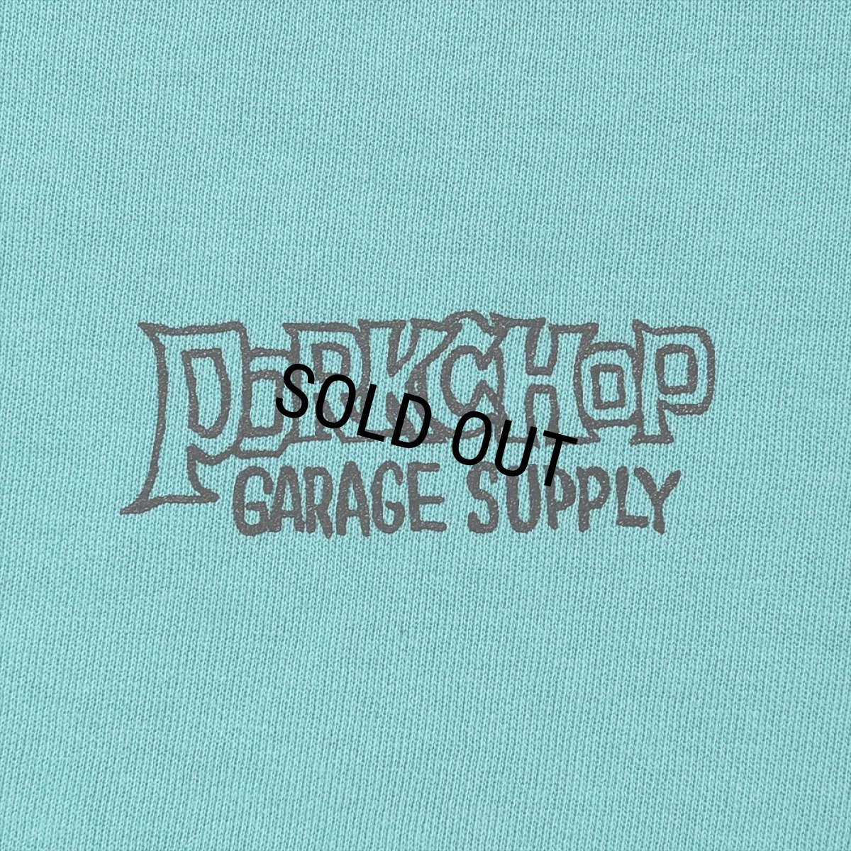 画像4: PORKCHOP/MAD SPRAY SWEAT（MINT GREEN）［クルーネックスウェット-25春夏］ (4)