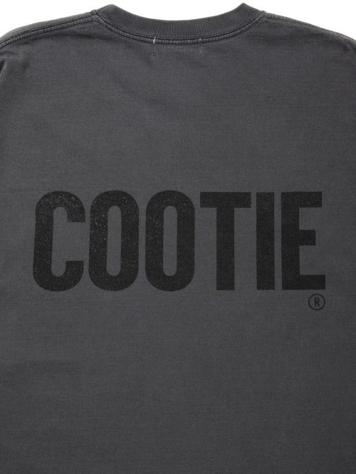 他の写真3: COOTIE PRODUCTIONS/Pigment Dyed L/S Tee（Black）［ピグメントダイ長袖T-25春夏］