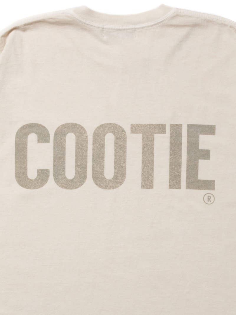 画像3: COOTIE PRODUCTIONS/Pigment Dyed L/S Tee（Ivory）［ピグメントダイ長袖T-25春夏］