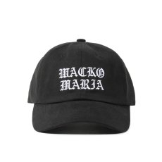 画像1: WACKO MARIA/6 PANEL CAP（BLACK）［6パネルキャップ-25春夏］ (1)