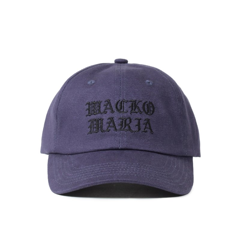 画像1: WACKO MARIA/6 PANEL CAP（NAVY）［6パネルキャップ-25春夏］