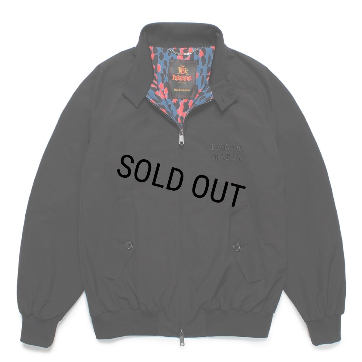 画像1: WACKO MARIA/BARACUTA / G9 HARRINGTON JACKET（BLACK）［G9ハリントンJKT-25春夏］ (1)