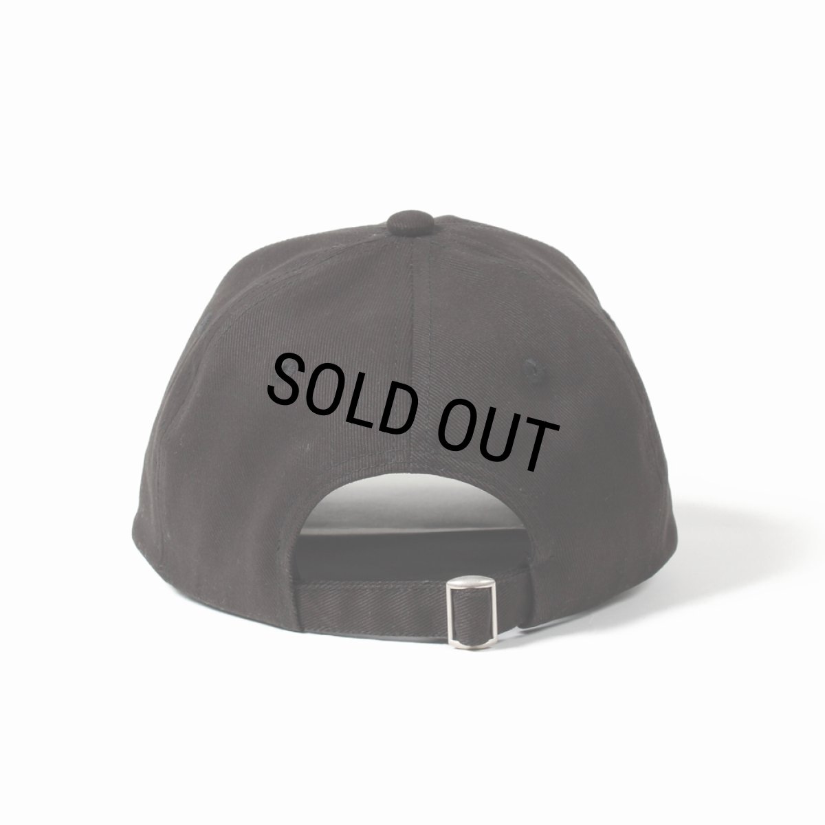 画像2: WACKO MARIA/6 PANEL CAP（BLACK）［6パネルキャップ-25春夏］ (2)
