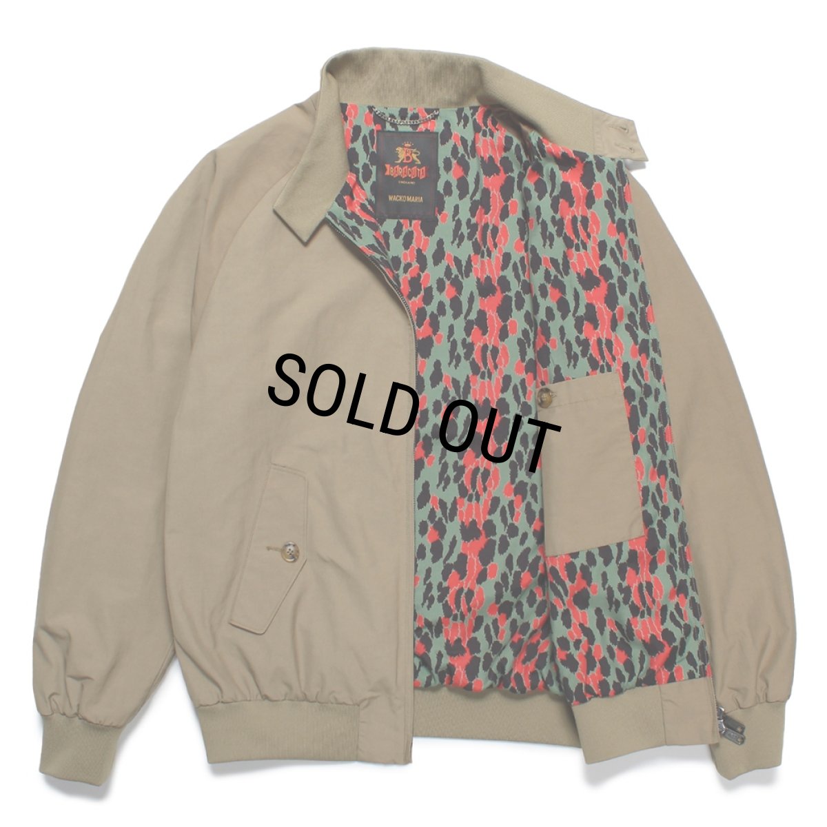 画像4: WACKO MARIA/BARACUTA / G9 HARRINGTON JACKET（BEIGE）［G9ハリントンJKT-25春夏］ (4)