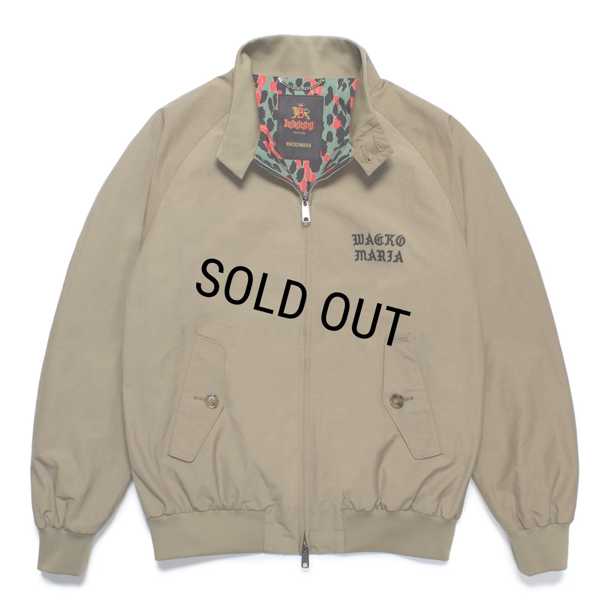 画像1: WACKO MARIA/BARACUTA / G9 HARRINGTON JACKET（BEIGE）［G9ハリントンJKT-25春夏］ (1)