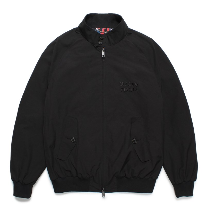 画像1: WACKO MARIA/BARACUTA / G9 HARRINGTON JACKET（BLACK）［G9ハリントンJKT-25春夏］