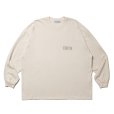 画像2: COOTIE PRODUCTIONS/Pigment Dyed L/S Tee（Ivory）［ピグメントダイ長袖T-25春夏］ (2)