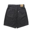 COOTIE PRODUCTIONS/5 Pocket Denim Baggy Shorts（Black Fade