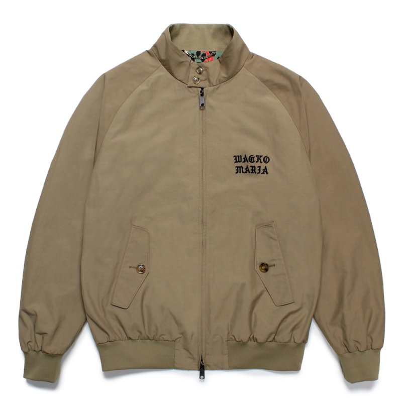 画像1: WACKO MARIA/BARACUTA / G9 HARRINGTON JACKET（BEIGE）［G9ハリントンJKT-25春夏］