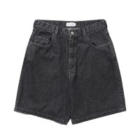 COOTIE PRODUCTIONS/5 Pocket Denim Baggy Shorts（Black Fade）［デニムバギーショーツ-25春夏］