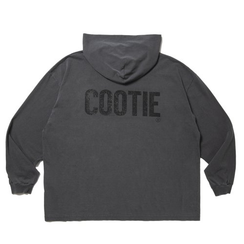 他の写真2: COOTIE PRODUCTIONS/Pigment Dyed L/S Hooded Tee（Black）［ピグメントダイフーデッド長袖T-25春夏］