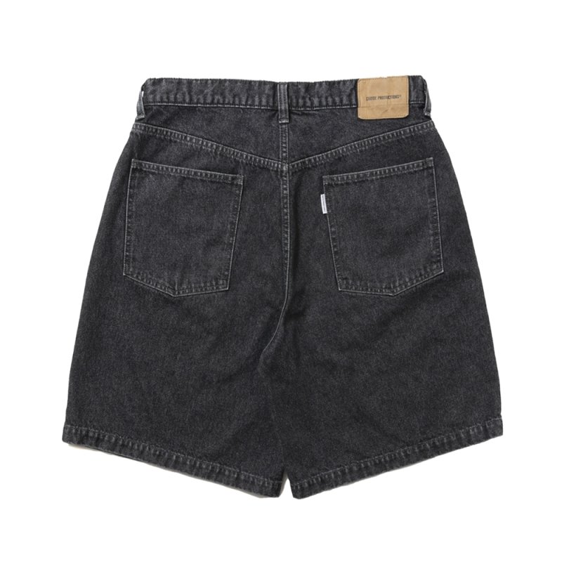 画像2: COOTIE PRODUCTIONS/5 Pocket Denim Baggy Shorts（Black Fade）［デニムバギーショーツ-25春夏］