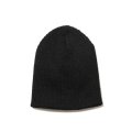 COOTIE PRODUCTIONS/Rib Stitch Cuffless Beanie（Black）［カフレスビーニー-25春夏］