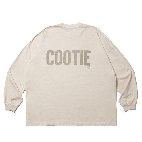 他の写真2: COOTIE PRODUCTIONS/Pigment Dyed L/S Tee（Ivory）［ピグメントダイ長袖T-25春夏］